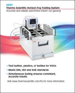 thermo fisher fog testing system